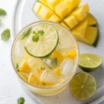 Lemonade with Mango and Lime