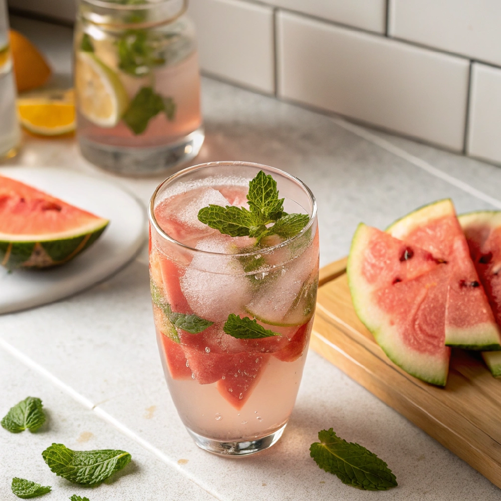 Best Homemade Lemonade with Watermelon and Mint 7 Lemonade with Watermelon and Mint