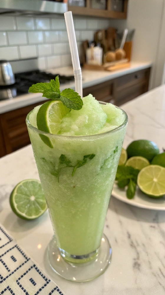 Lime Mint Cooler Slushie