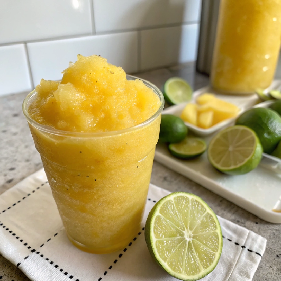 Mango Lemon Lime Slushie