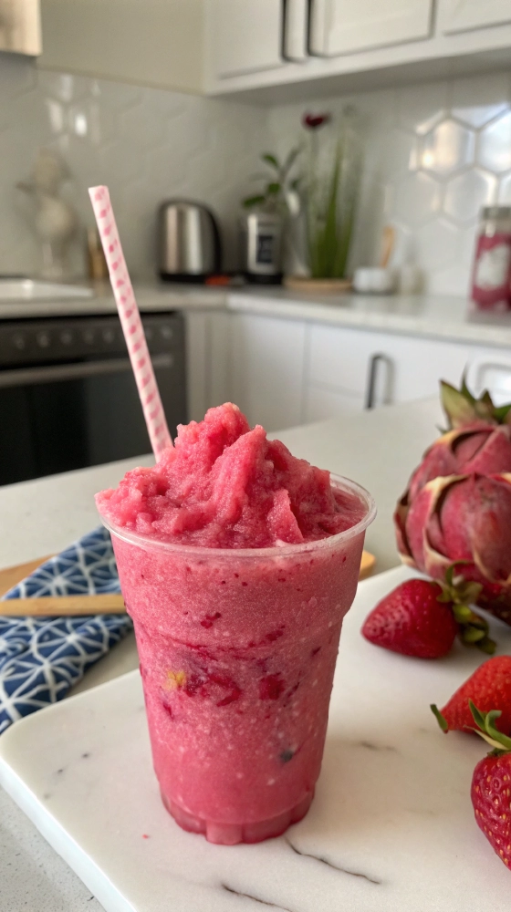 Pink Dragonfruit Paradise Slushie (1)