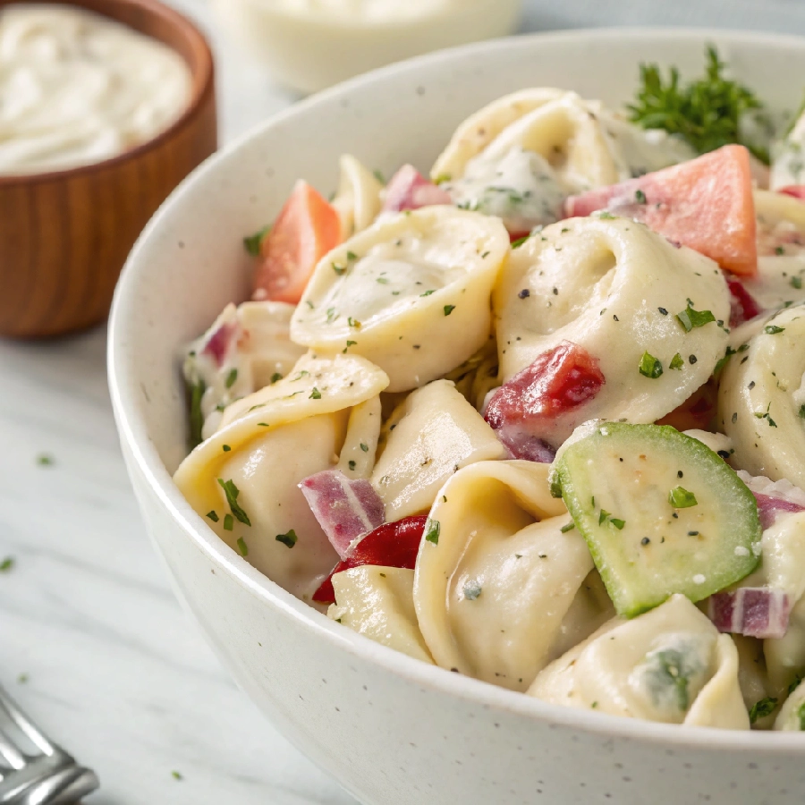 Ranch Tortellini Salad 1 - Danyrecipes