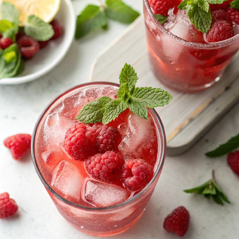 Simple Raspberry Mint Lemonade 8 Simple Raspberry Mint Lemonade (1)