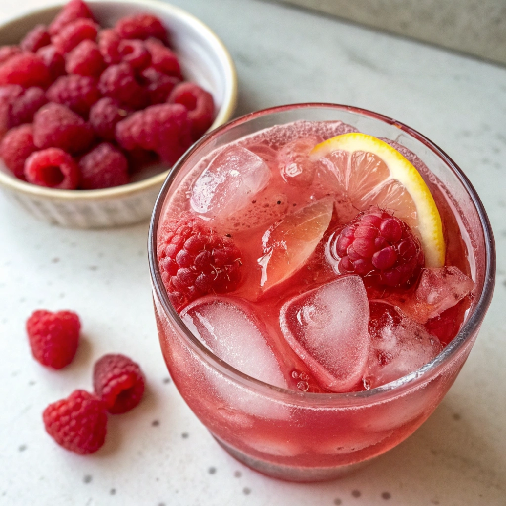 Simple Raspberry Strawberry Lemonade (2)
