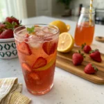 Best Strawberry Honey Lemonade 8 Strawberry Honey Lemonade