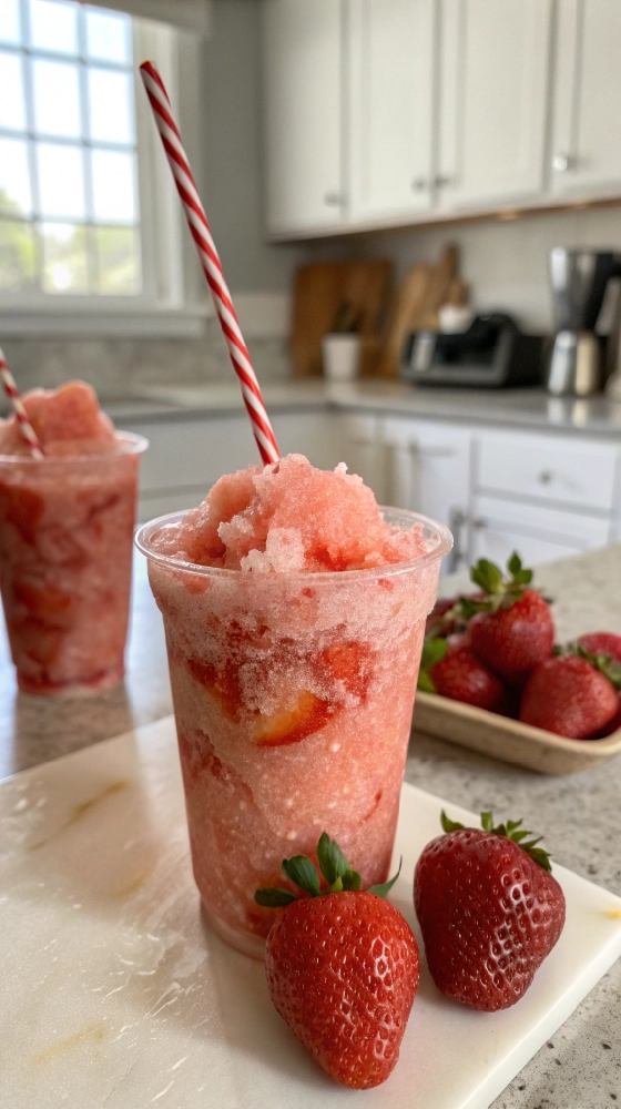 Strawberry Lemonade Splash Slushie (1)