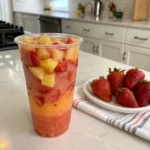 Strawberry Watermelon Fresh Juice Drink