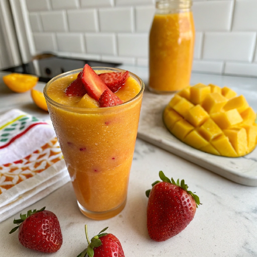 Strawberry Mango Slushie