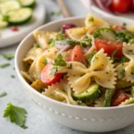 Summer Vegetable Pasta Salad with Vinaigrette 1 - Danyrecipes
