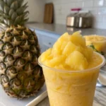Tropical Pineapple Mango Slushie (1)