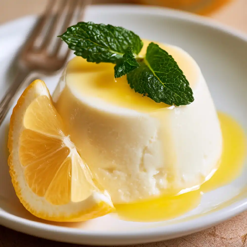 Coconut Milk Lemon Panna Cotta 3 compressed - Danyrecipes