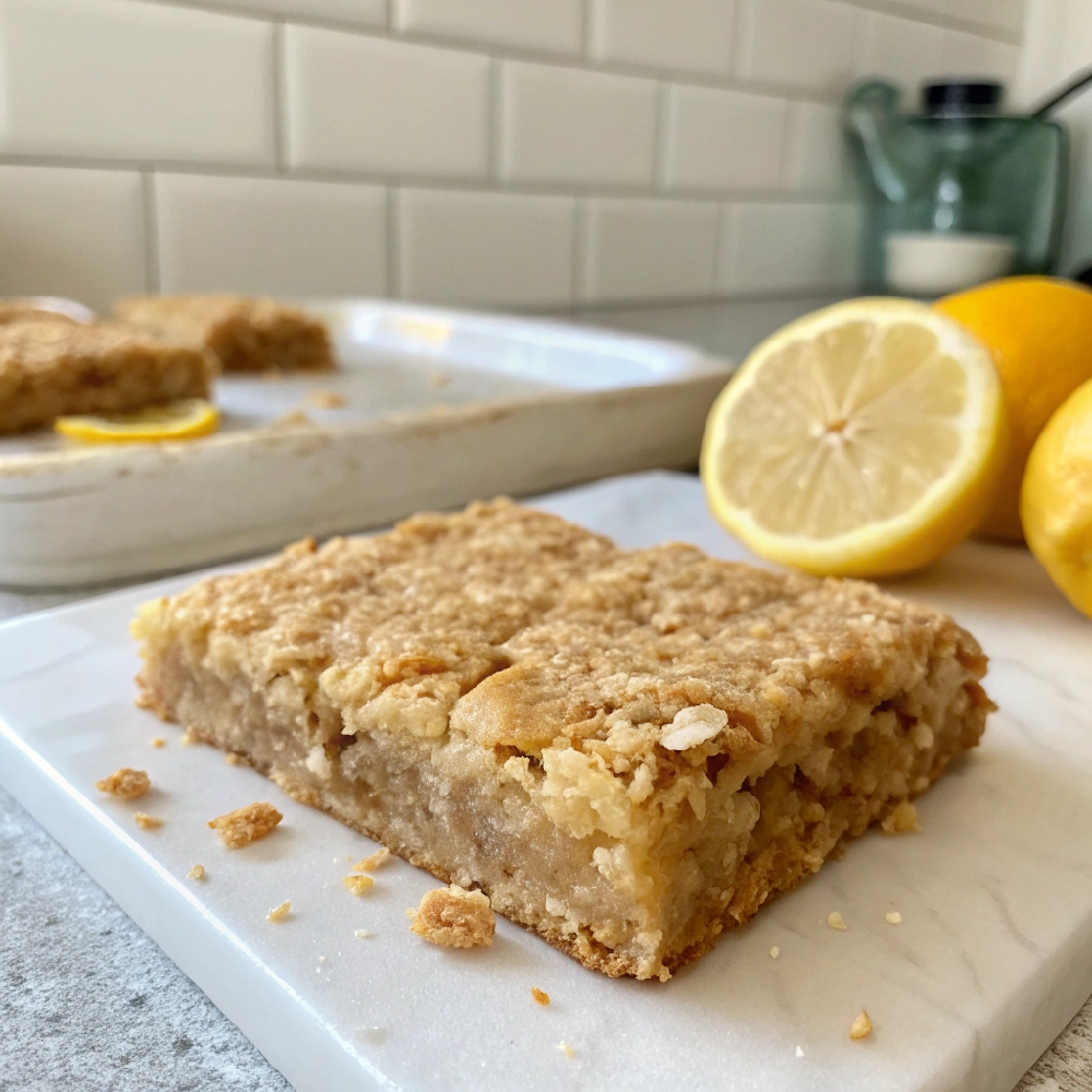 High-Fiber Lemon Oat Bars 2 Healthy Light Lemon Sweets 11 - Danyrecipes