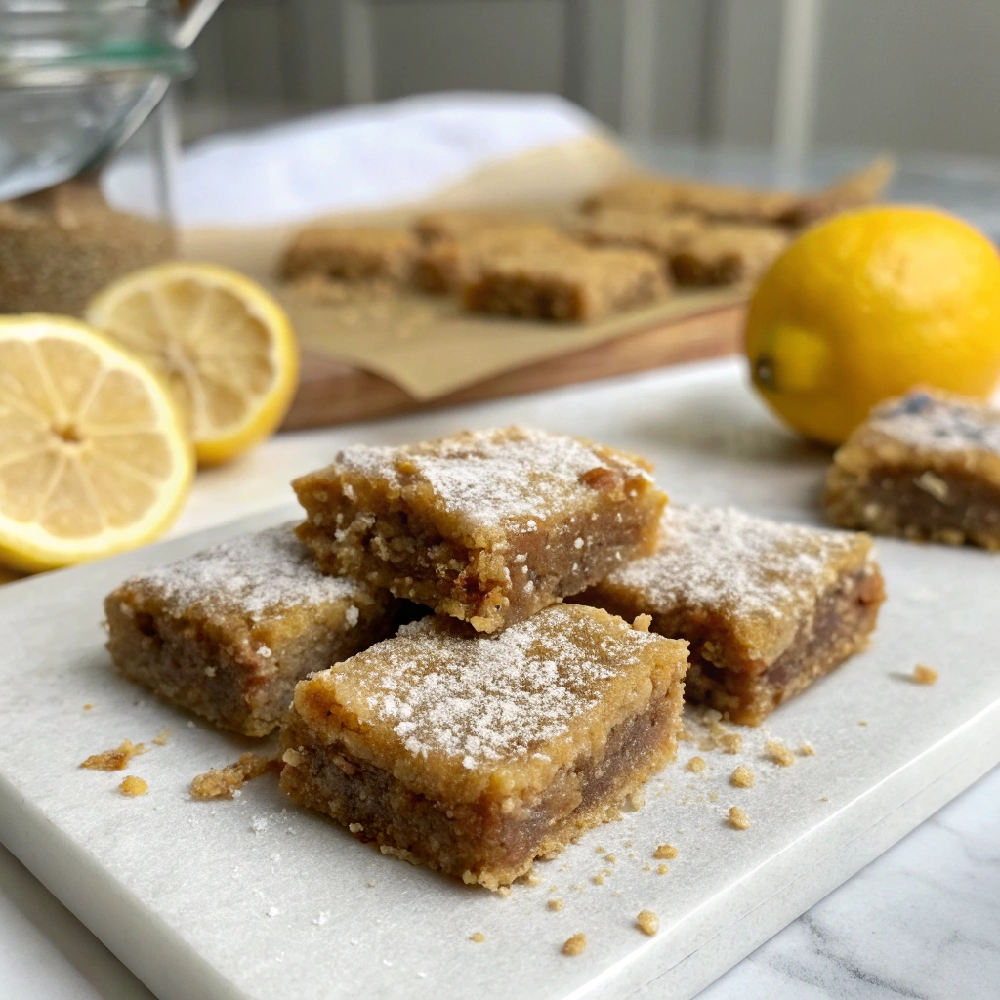 Refined-Sugar-Free Lemon Date Squares 1 Healthy Light Lemon Sweets 14 - Danyrecipes