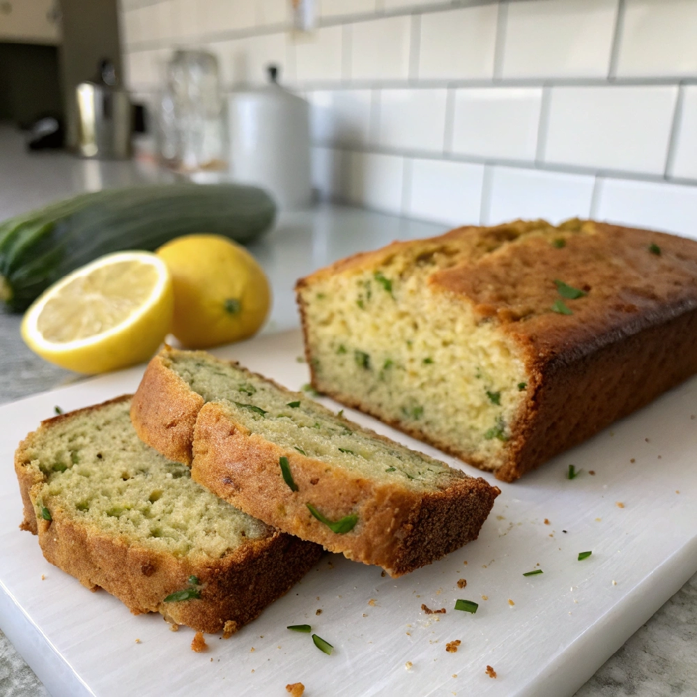 Healthy Low-Oil Lemon Zucchini Bread