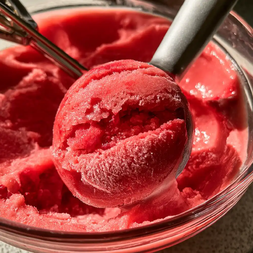 Lemon Berry Sorbet for Outdoor Dinners 1 Lemon Berry Sorbet 1 compressed - Danyrecipes