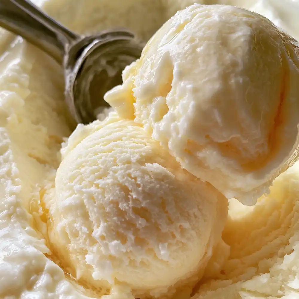 Lemon Coconut Ice Cream for Pool Days