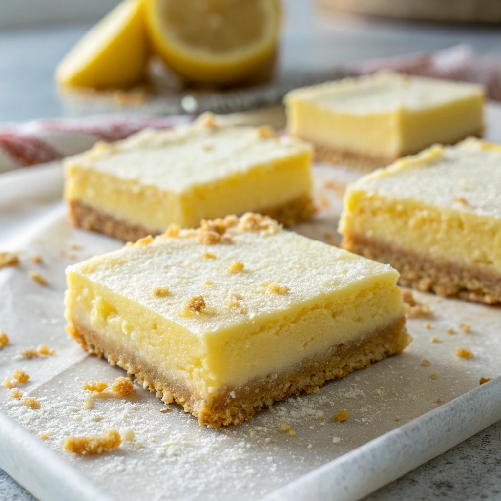 No-Bake Lemon Bars for Beach Days 2 No Bake Lemon Desserts 5 - Danyrecipes