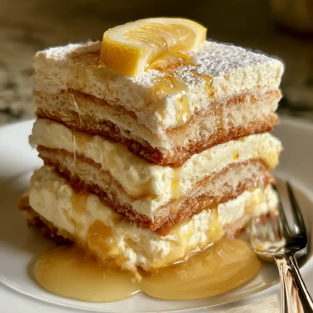 No-Oven Lemon Icebox Cake 2 No Oven Lemon Icebox Cake 1 compressed - Danyrecipes