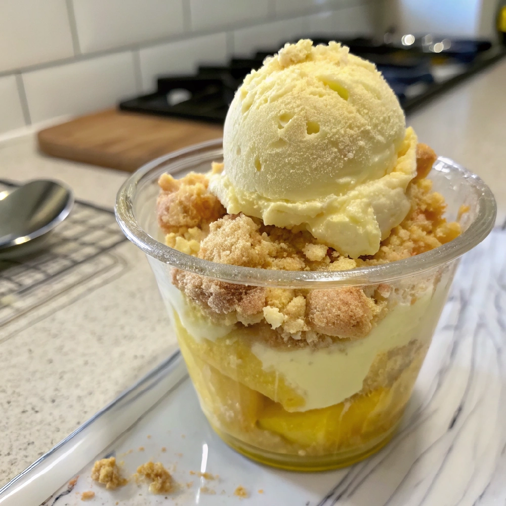 Lemon Ice Cream Sundaes with Shortbread Crumble 2 Quick 15 Minute Lemon Desserts 17 - Danyrecipes