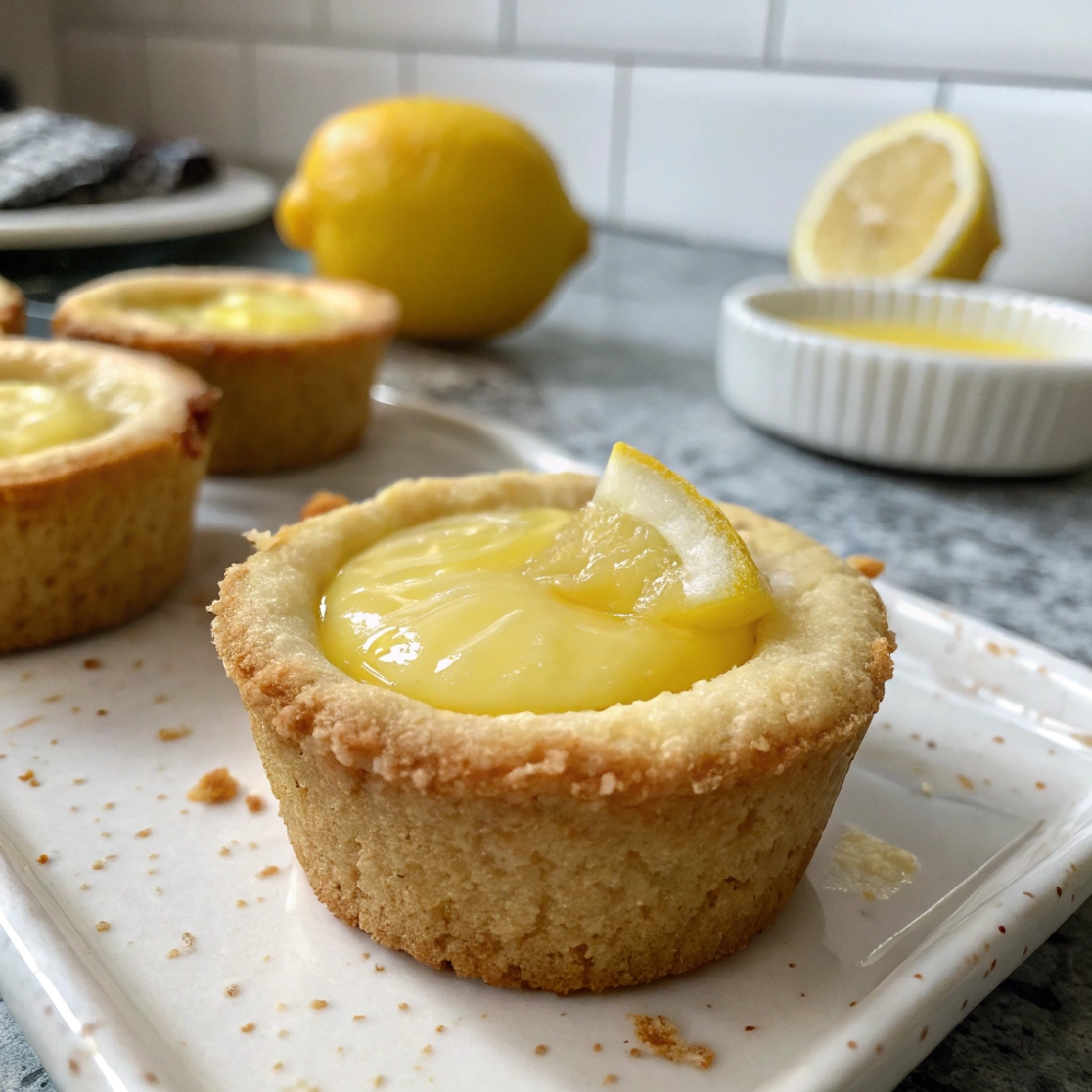 Lemon Pudding Cookie Cups 1 Quick 15 Minute Lemon Desserts 21 - Danyrecipes