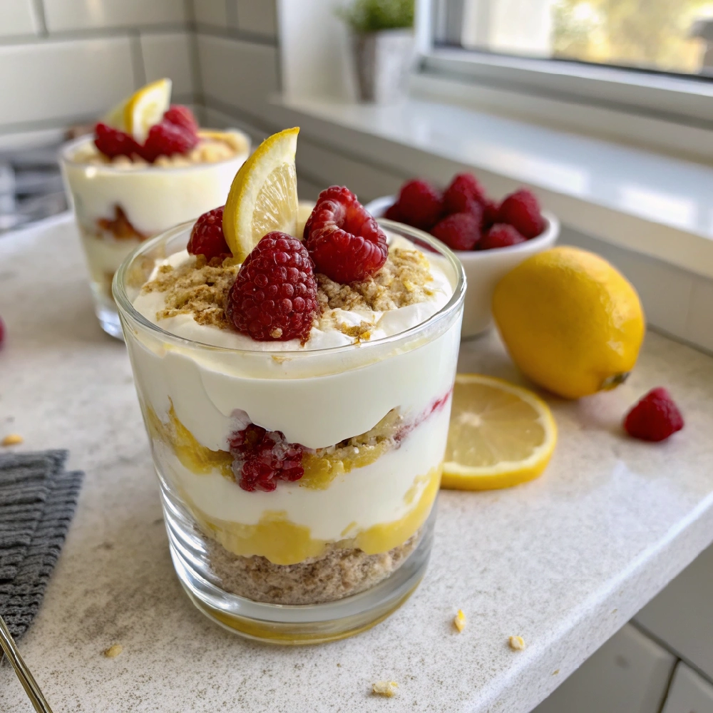 5-Minute Lemon Yogurt Parfait 1 Quick 15 Minute Lemon Desserts 25 - Danyrecipes