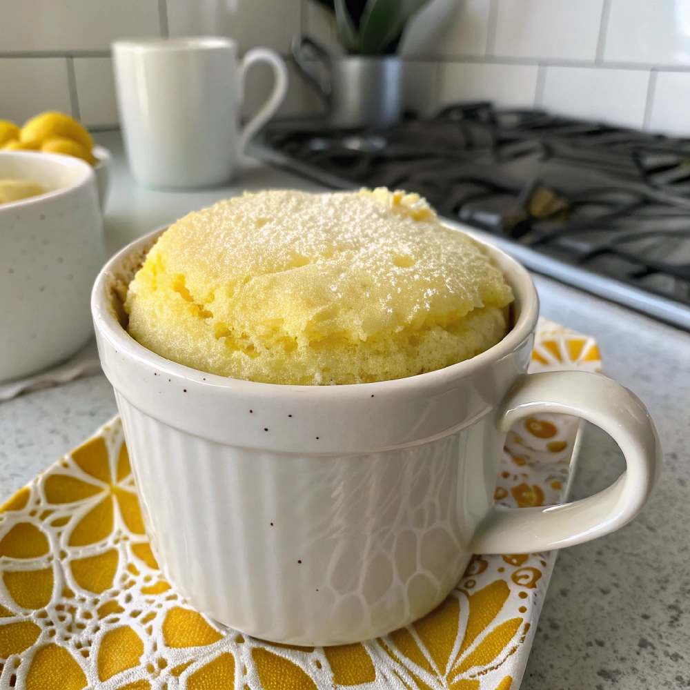 15-Minute Microwave Lemon Mug Cake 1 Quick 15 Minute Lemon Desserts 26 - Danyrecipes