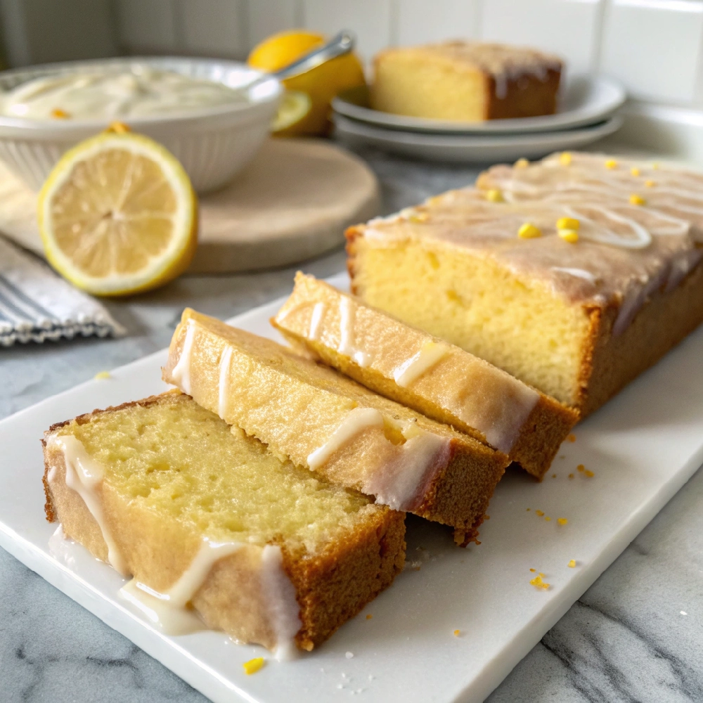 Quick Lemon Cake Slices with Lemon Glaze 1 Quick 15 Minute Lemon Desserts 9 - Danyrecipes