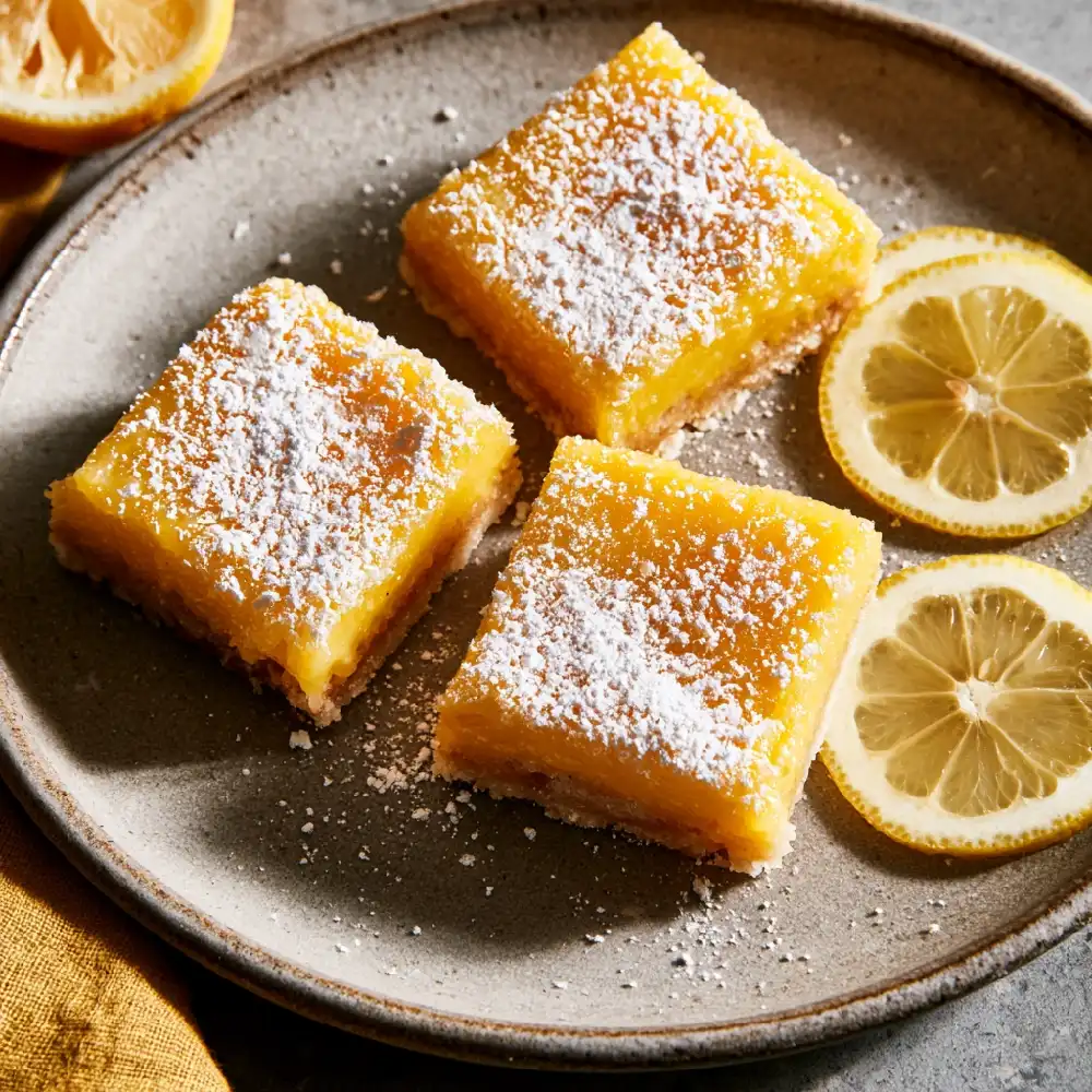 Vegan Butter Lemon Bars 2 Vegan Butter Lemon Bars 4 compressed - Danyrecipes