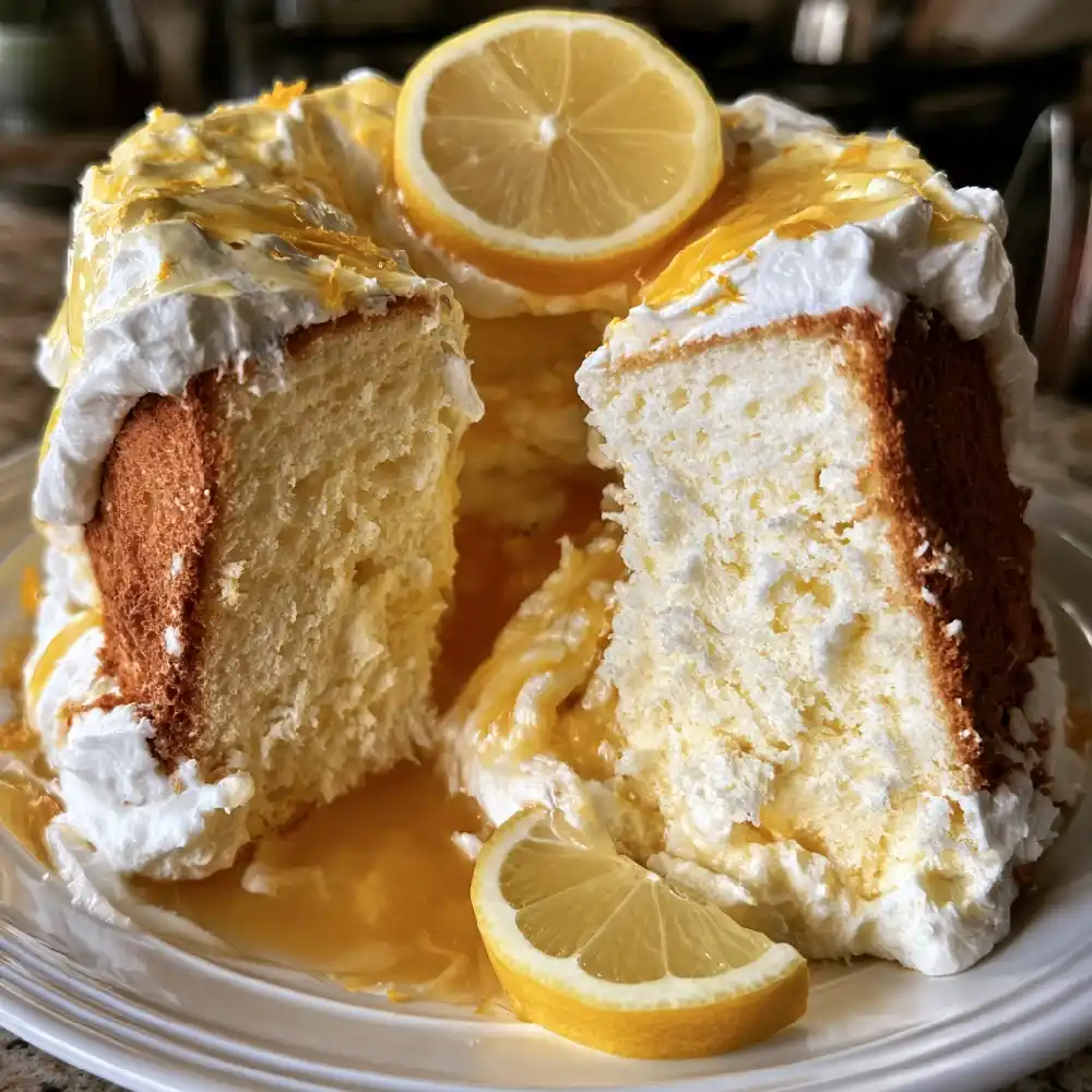Lemon Resurrection Angel Food Cake for Easter 2 Angel Food Cake 1 6 11zon - Danyrecipes