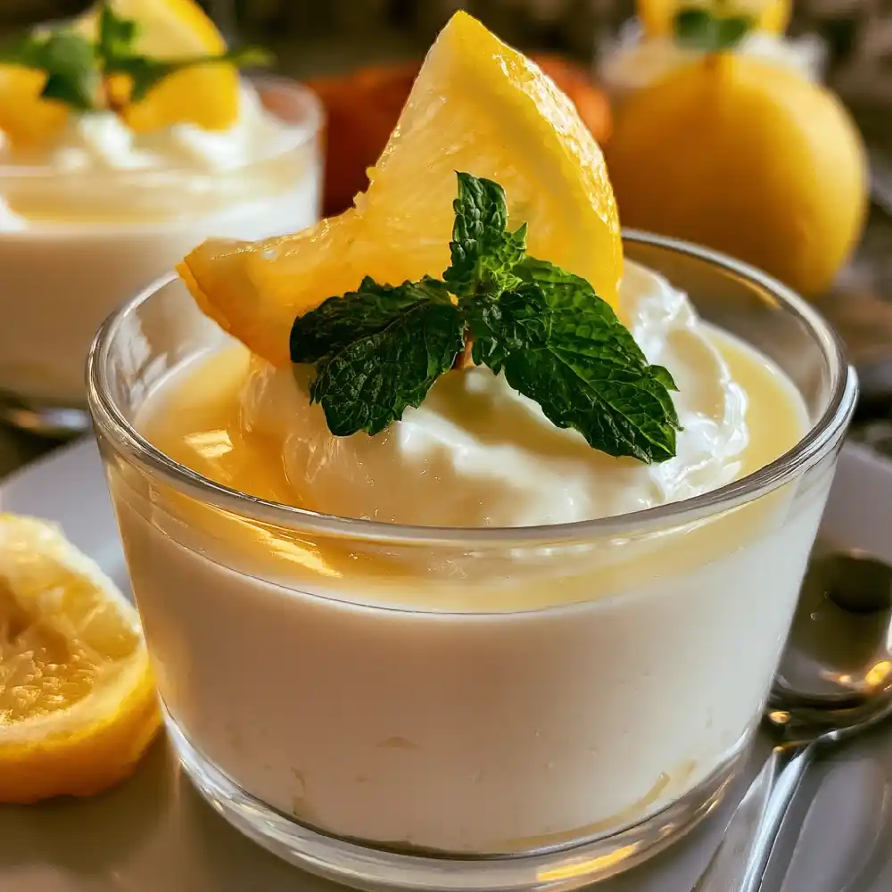 Lemon Carrot Cake Hybrid 6 Dairy-Free Coconut Lemon Panna Cotta