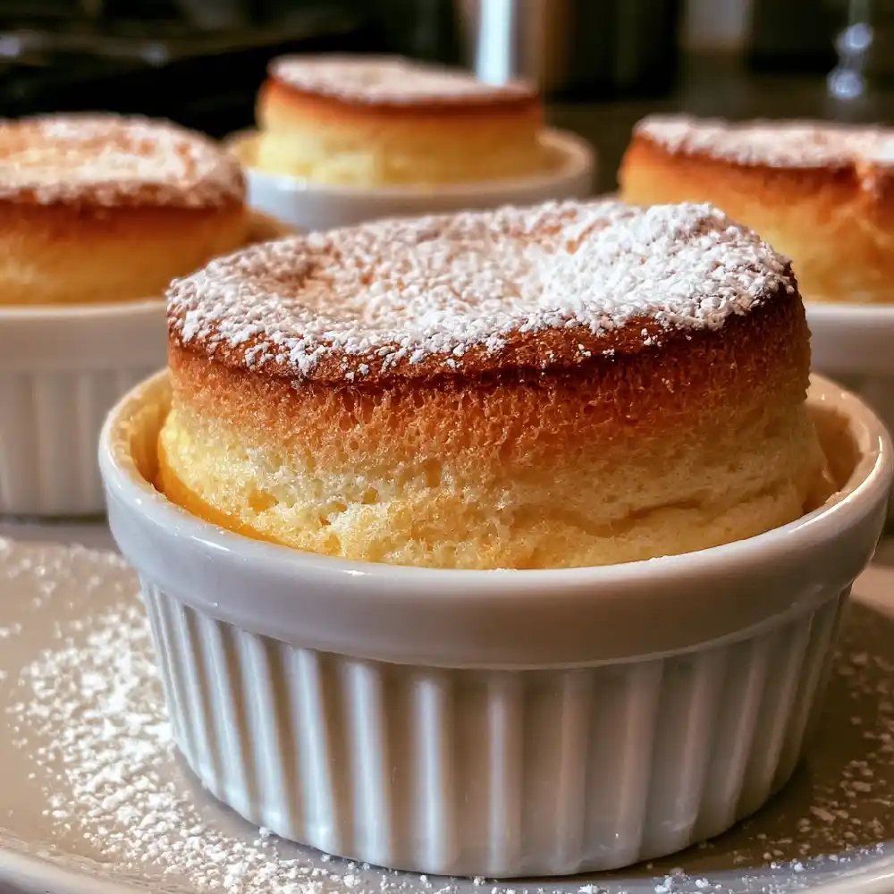 Individual Lemon Soufflés 1 Individual Lemon Souffles 2 9 - Danyrecipes