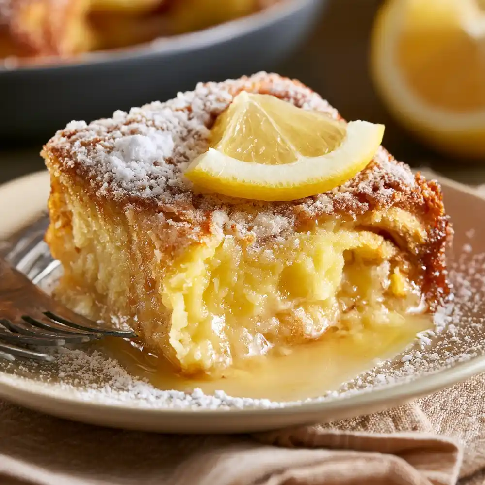 Simple Lemon Bread Pudding with Sugar 1 Lemon Bread Pudding 3 3 11zon - Danyrecipes