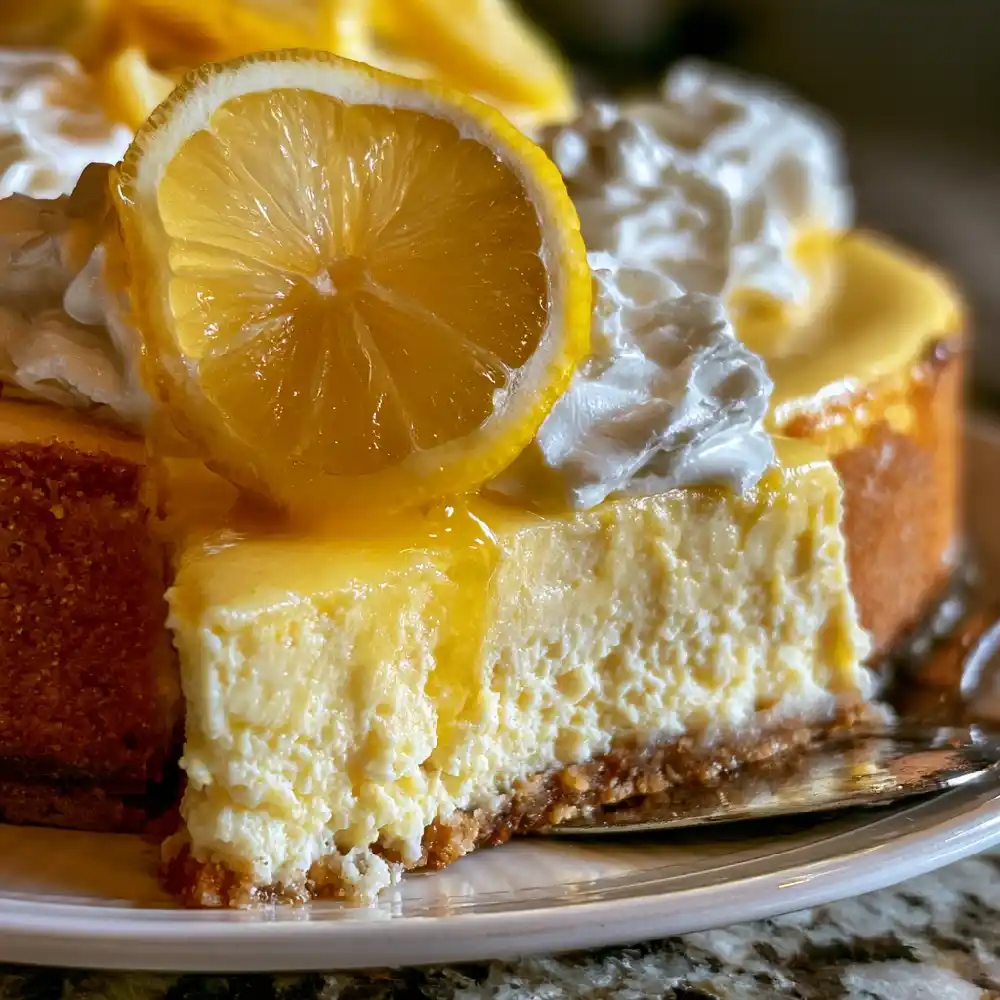 Creamy Lemon Cheesecake for Easter Brunch 2 Lemon Cheesecake 3 23 11zon - Danyrecipes
