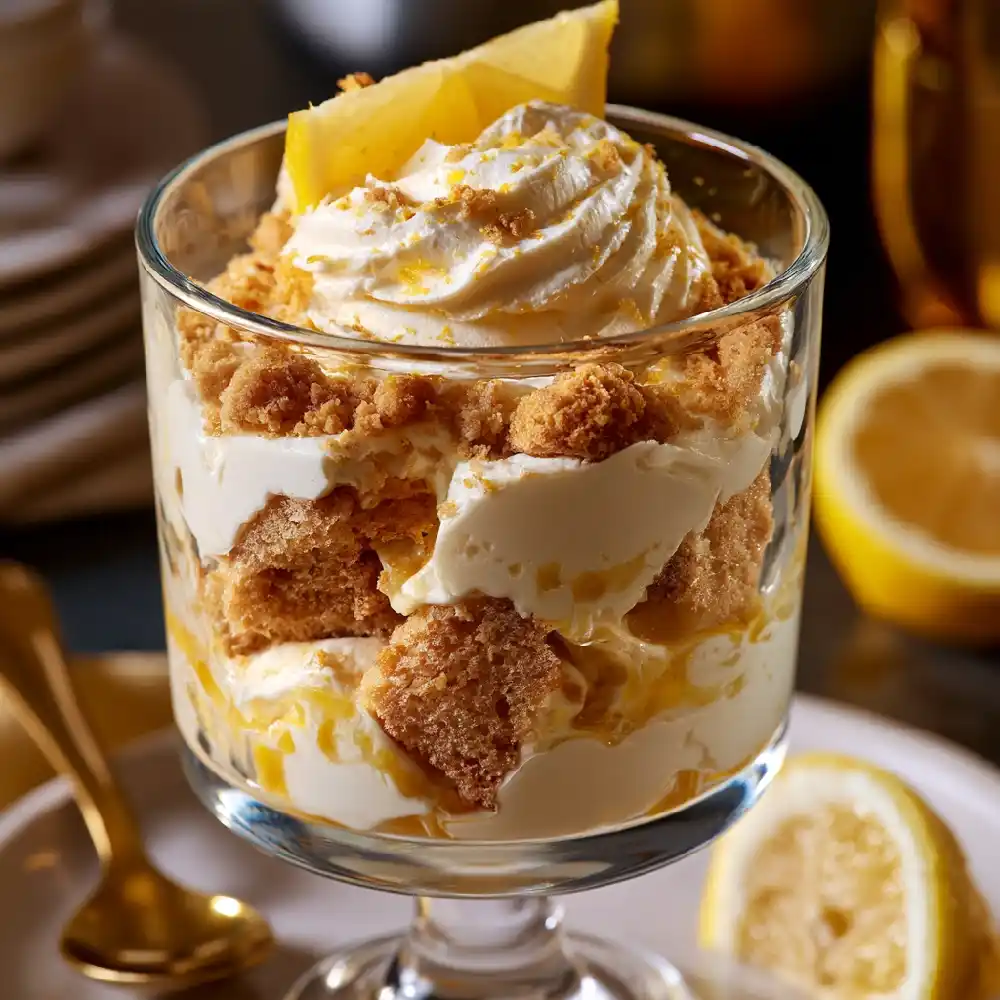 Lemon Cookie Trifle with Whipped Cream 3 15 11zon - Danyrecipes
