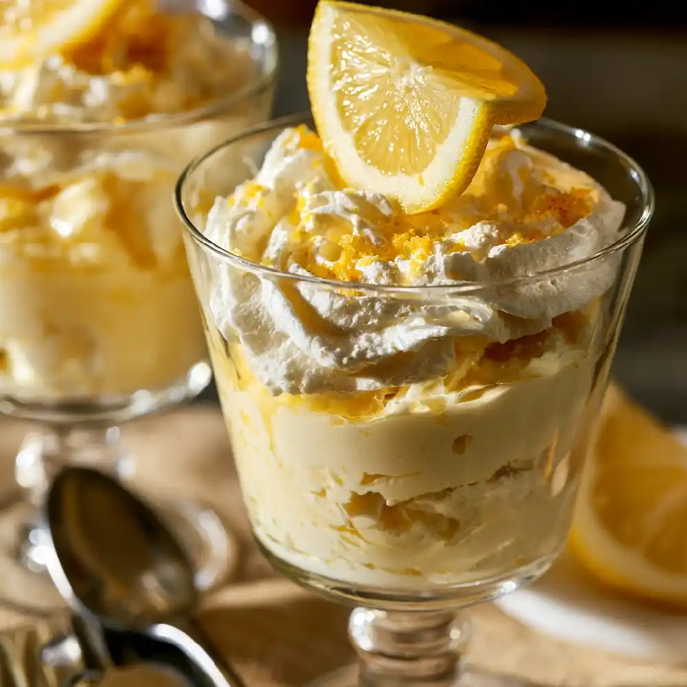 Creamy Lemon Mousse with Cream and Sugar 2 Lemon Mousse with Cream and Sugar 1 25 11zon - Danyrecipes