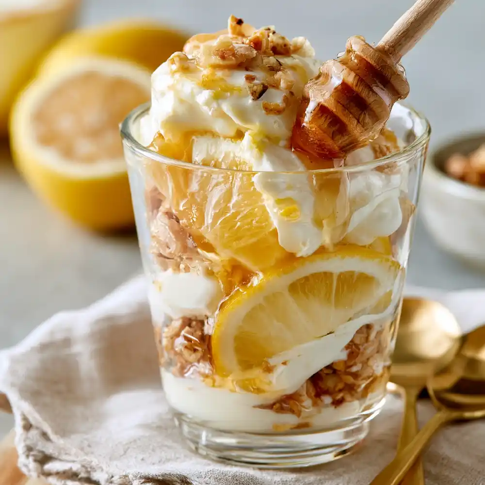 Easy Lemon Yogurt Parfait with Honey 1 Lemon Yogurt Parfait with Honey 1 37 11zon - Danyrecipes