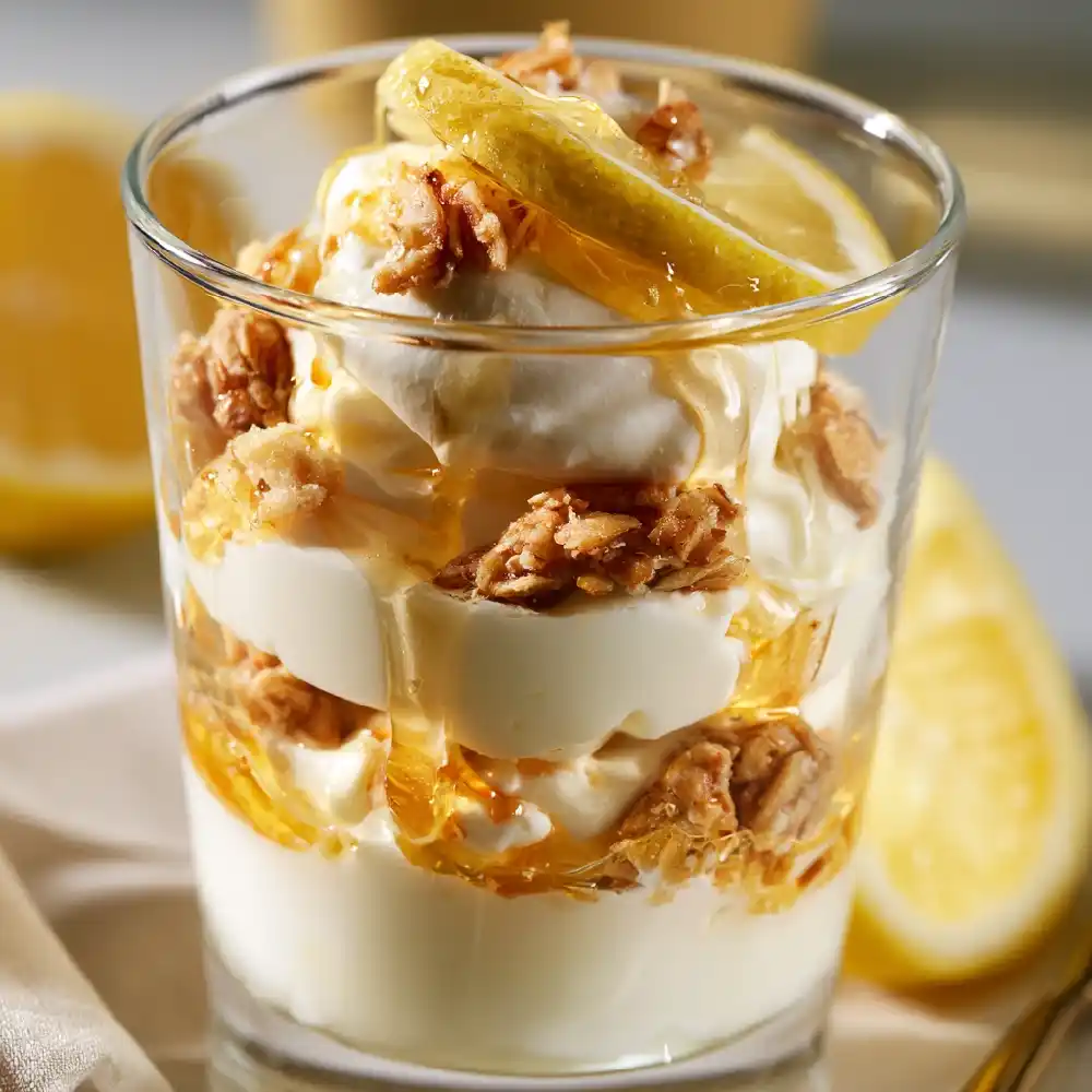 Easy Lemon Yogurt Parfait with Honey 2 Lemon Yogurt Parfait with Honey 2 38 11zon - Danyrecipes