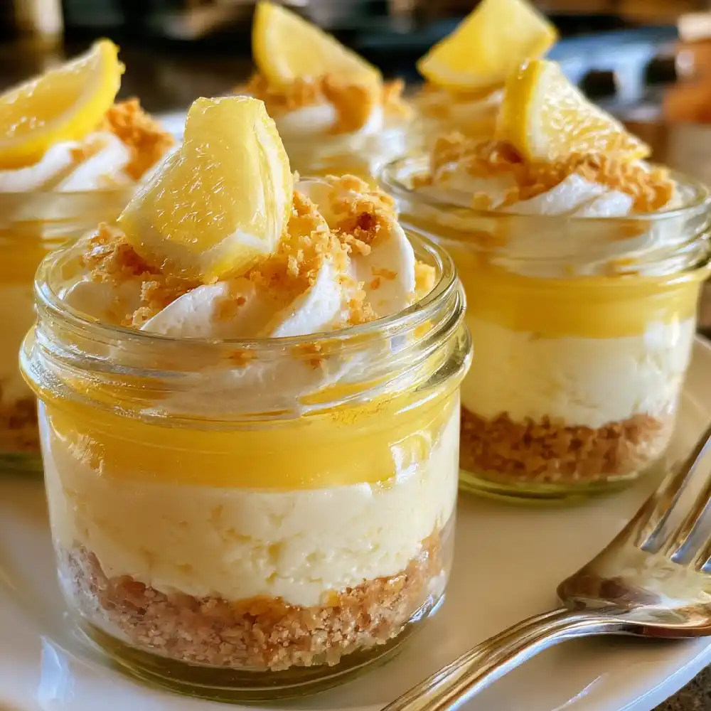 Mini Lemon Cheesecake Jars 2 Mini Lemon Cheesecake Jars 2 33 11zon - Danyrecipes